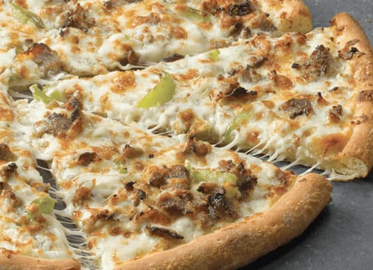 Philly Cheesesteak Pizza